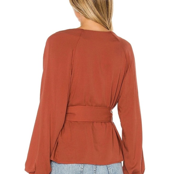 L' Academie REVOLVE Dezi Jacket Rust Color SZ Small - Picture 3 of 8